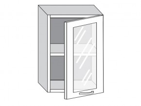 1.50.3 Шкаф настенный (h=720) на 500мм с 1-ой стекл. дверцей в Челябинске - mebel74.com | фото