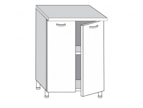 2.60.2 Шкаф-стол на 600мм с 2-мя дверцами в Челябинске - mebel74.com | фото