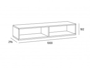 Антресоль MODUL 1000 в Челябинске - mebel74.com | фото 2