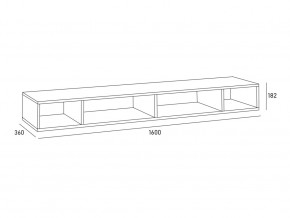 Антресоль MODUL 1600 в Челябинске - mebel74.com | фото 2