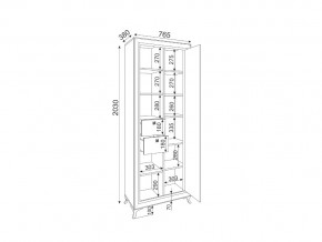 Библиотека Саванна М21 в Челябинске - mebel74.com | фото 2