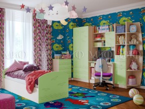Детская комната Юниор-2 Салатовый в Челябинске - mebel74.com | фото