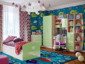 Детская комната Юниор-2 Салатовый металлик в Челябинске - mebel74.com | фото