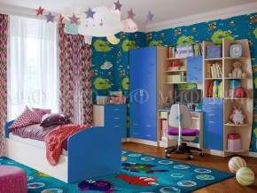 Детская комната Юниор-2 Синий в Челябинске - mebel74.com | фото