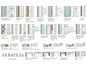 Детская модульная Акварель Лайм в Челябинске - mebel74.com | фото 3