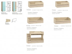 Детская модульная Акварель Лайм в Челябинске - mebel74.com | фото 7