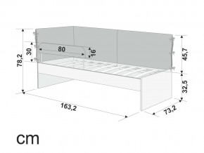 Детская мягкая кровать Denvas холодный бежевый в Челябинске - mebel74.com | фото 5