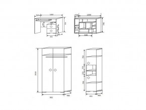 Детская стенка Юнга 1 в Челябинске - mebel74.com | фото 2