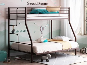 Двухъярусная кровать Гранада-3 140 коричневый в Челябинске - mebel74.com | фото 1