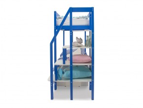 Двухъярусная кровать Svogen с ящиками синий в Челябинске - mebel74.com | фото 4