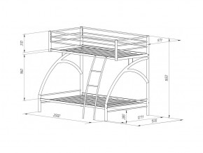 Двухъярусная кровать Виньола-2 Я белый в Челябинске - mebel74.com | фото 2