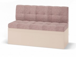 Диван прямой Остин Delon коричневый/Reex creem в Челябинске - mebel74.com | фото