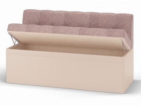 Диван прямой Остин Delon коричневый/Reex creem в Челябинске - mebel74.com | фото 2