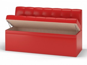 Диван прямой Остин к/з Reex red в Челябинске - mebel74.com | фото 2