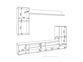 Гостиная Альфа Белый глянец в Челябинске - mebel74.com | фото 2