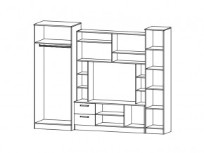 Гостиная Аврора Дуб самдал в Челябинске - mebel74.com | фото 2