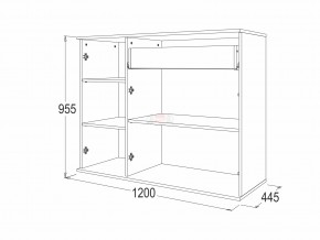 Комод 10 фант ясень анкор в Челябинске - mebel74.com | фото 2