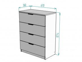 Комод Anna K216 ЯАС в Челябинске - mebel74.com | фото 3