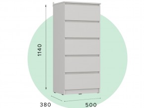 Комод К-2 Сити белый/сонома в Челябинске - mebel74.com | фото 2