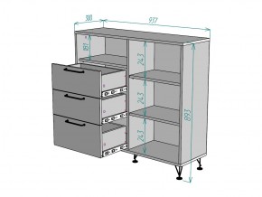 Комод Лофт K103 в Челябинске - mebel74.com | фото 3