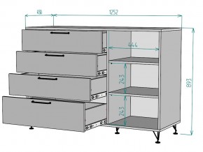 Комод Лофт K68 в Челябинске - mebel74.com | фото 3