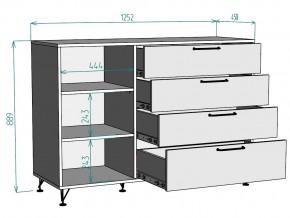 Комод Лофт K69 в Челябинске - mebel74.com | фото 3