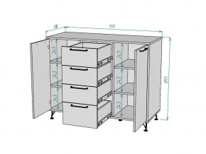 Комод Лофт K77 в Челябинске - mebel74.com | фото 3