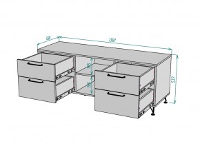 Комод Лофт K83 в Челябинске - mebel74.com | фото 3