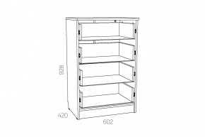 Комод Оливия НМ 040.38 Х в Челябинске - mebel74.com | фото 3