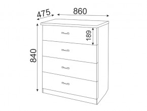 Комод Осло модуль 2 в Челябинске - mebel74.com | фото 2