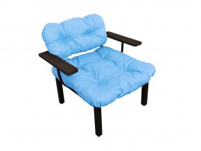 Кресло Дачное голубая подушка в Челябинске - mebel74.com | фото