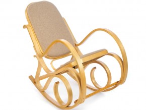 Кресло-качалка mod. AX3002-2 дуб-ткань бежевая 1089-4 в Челябинске - mebel74.com | фото