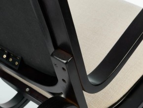 Кресло-качалка mod. AX3002-2 венге-ткань бежевая 1501-4 в Челябинске - mebel74.com | фото 4