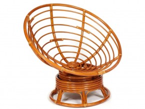 Кресло-качалка Papasan w 23/01 B с подушкой Cognac, флок Олива в Челябинске - mebel74.com | фото 4