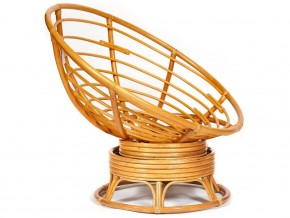 Кресло-качалка Papasan w 23/01 B с подушкой Honey, ткань Коричневый в Челябинске - mebel74.com | фото 2