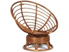 Кресло-качалка Papasan w 23/01 B с подушкой Pecan, ткань Коричневый в Челябинске - mebel74.com | фото 4