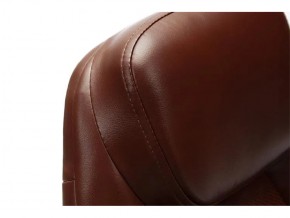 Кресло офисное Boss Lux хром кожзам коричневый 2 TONE в Челябинске - mebel74.com | фото 4