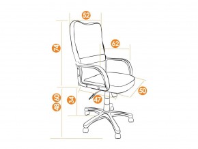 Кресло офисное СН757 ткань серый/чёрный в Челябинске - mebel74.com | фото 2