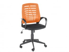 Кресло оператора Ирис стандарт оранжевый/черный в Челябинске - mebel74.com | фото