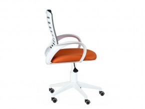 Кресло оператора Ирис white стандарт черный/оранжевый в Челябинске - mebel74.com | фото 2