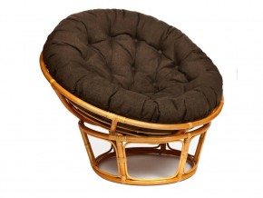 Кресло Papasan 23/01 W с подушкой Honey, ткань Коричневый в Челябинске - mebel74.com | фото 1