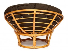 Кресло Papasan 23/01 W с подушкой Honey, ткань Коричневый в Челябинске - mebel74.com | фото 3