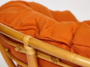 Кресло Papasan 23/01 W с подушкой Honey, ткань Оранжевый в Челябинске - mebel74.com | фото 4