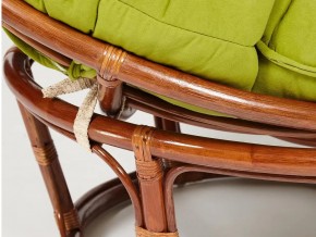 Кресло Papasan 23/01 W с подушкой Pecan, флок Олива в Челябинске - mebel74.com | фото 2