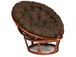 Кресло Papasan 23/01 W с подушкой Pecan, ткань Коричневый в Челябинске - mebel74.com | фото 1