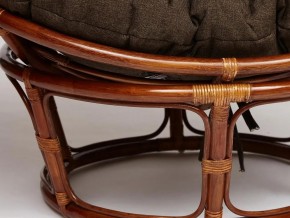 Кресло Papasan 23/01 W с подушкой Pecan, ткань Коричневый в Челябинске - mebel74.com | фото 4