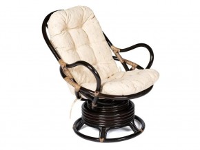 Кресло вращающееся Flores 5005 с подушкой Antique brown в Челябинске - mebel74.com | фото