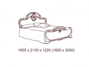 Кровать 2-х спальная 1600*2000 с ортопедом в Челябинске - mebel74.com | фото