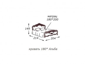 Кровать 2-х спальная 1800*2000 с ортопедом в Челябинске - mebel74.com | фото
