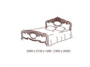 Кровать 2-х спальная 1800*2000 с основанием в Челябинске - mebel74.com | фото